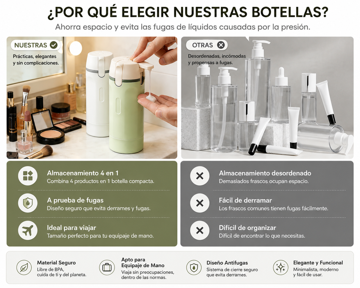 Botella Térmica Portátil Plegable